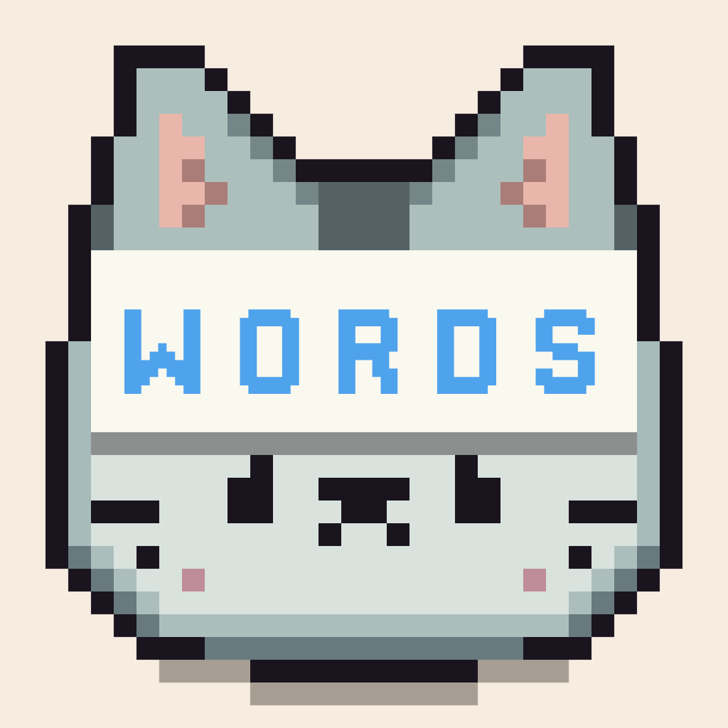 Pixel Words Logo